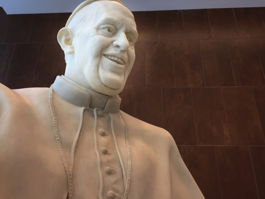 “Talking Statue” of Pope Francis Accused of&nbsp;Debauchery